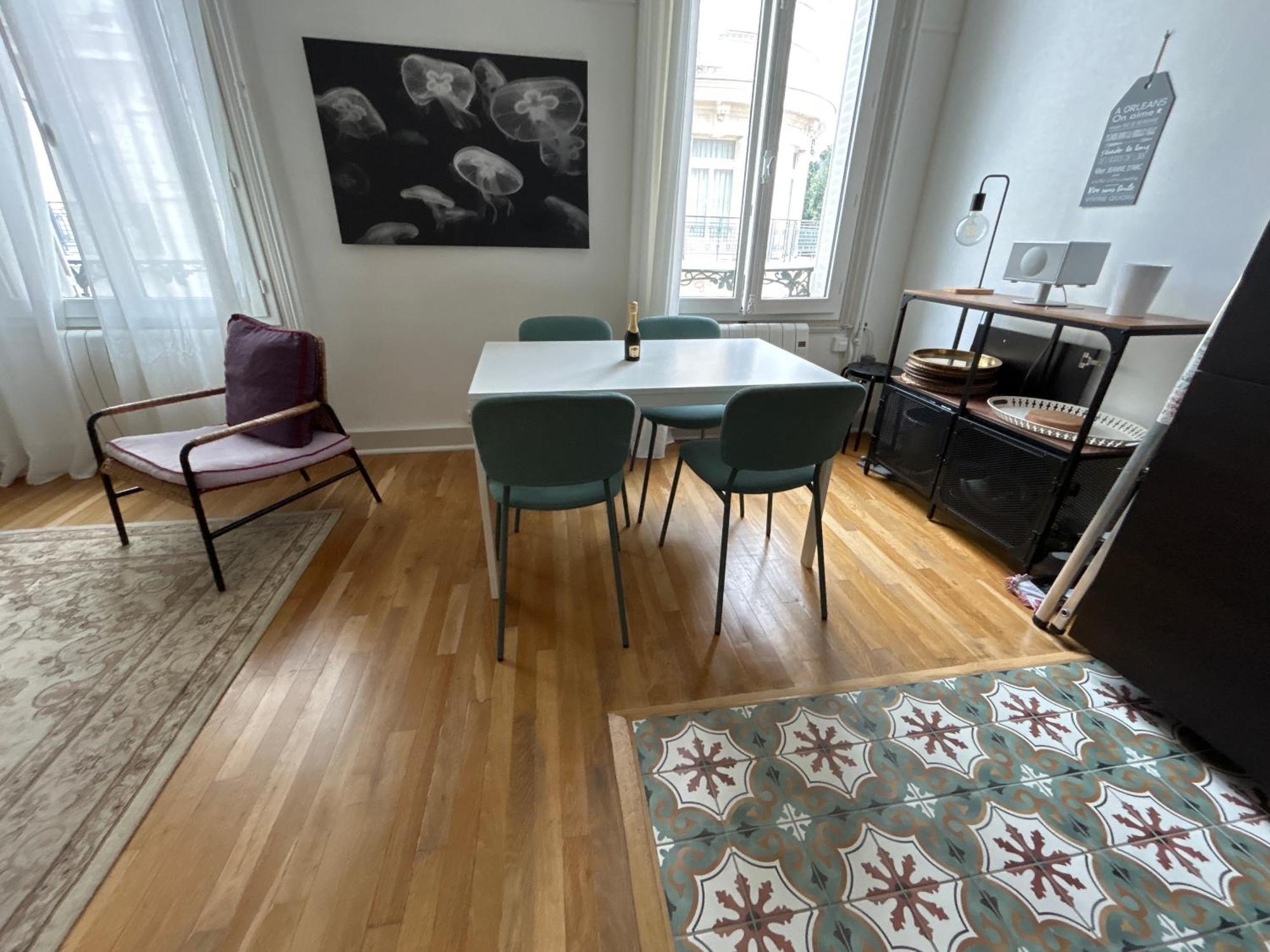 Martroi - Coeur De Ville - 3 Pieces 80 M2 Tv - Internet Haut Debit - Loisirs Et Affaires أورلييو المظهر الخارجي الصورة