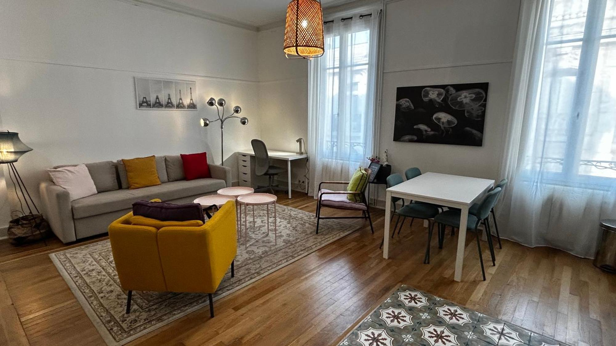 Martroi - Coeur De Ville - 3 Pieces 80 M2 Tv - Internet Haut Debit - Loisirs Et Affaires أورلييو المظهر الخارجي الصورة